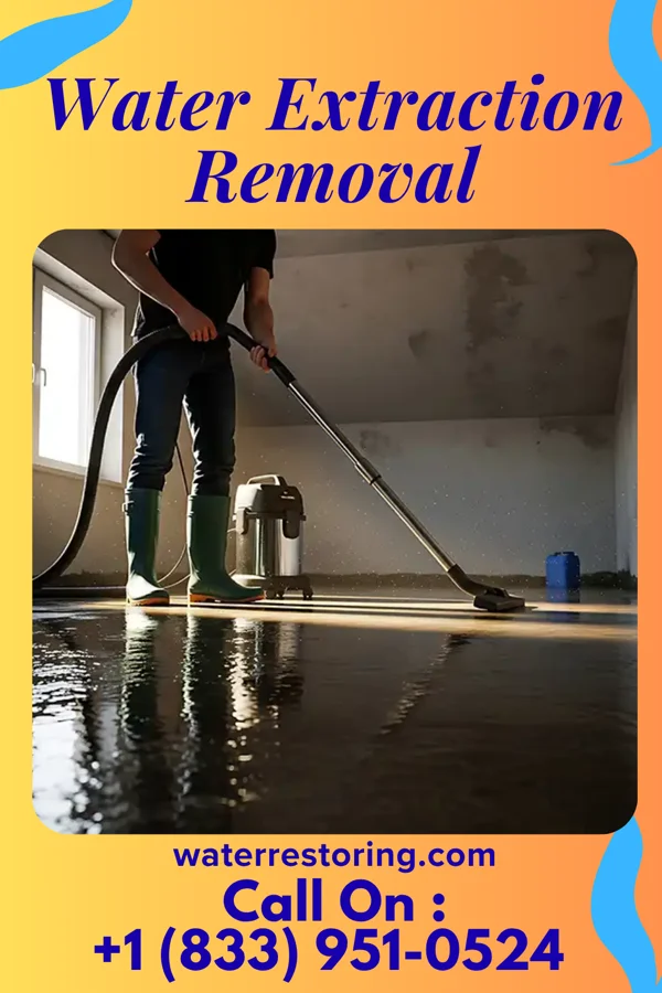 Water Extraction Removal in The College of New Jersey, NJ